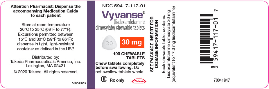 PRINCIPAL DISPLAY PANEL - 30mg Tablet Bottle Label