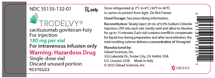 PRINCIPAL DISPLAY PANEL - 180 mg Vial Label