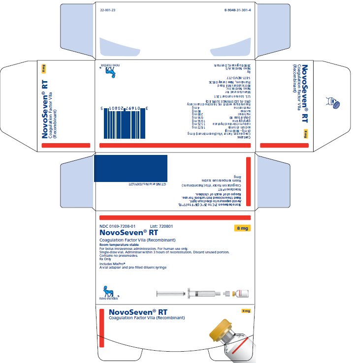 NovoSeven RT MixPro 8mg 용지함의 이미지