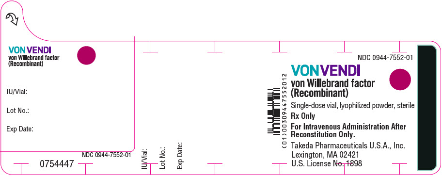 PRINCIPAL DISPLAY PANEL - 1300 IU Vial Label