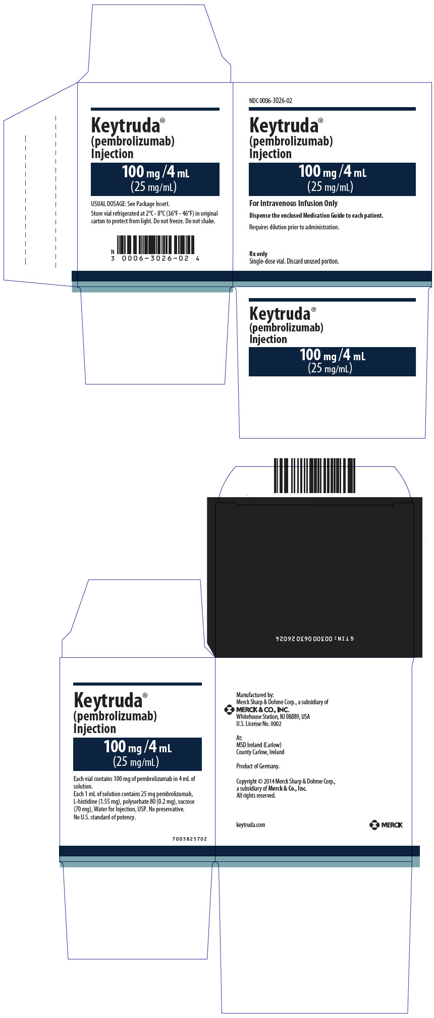 PRINCIPAL DISPLAY PANEL - 100 mg/4 mL Vial Carton