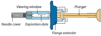 Syringe before use